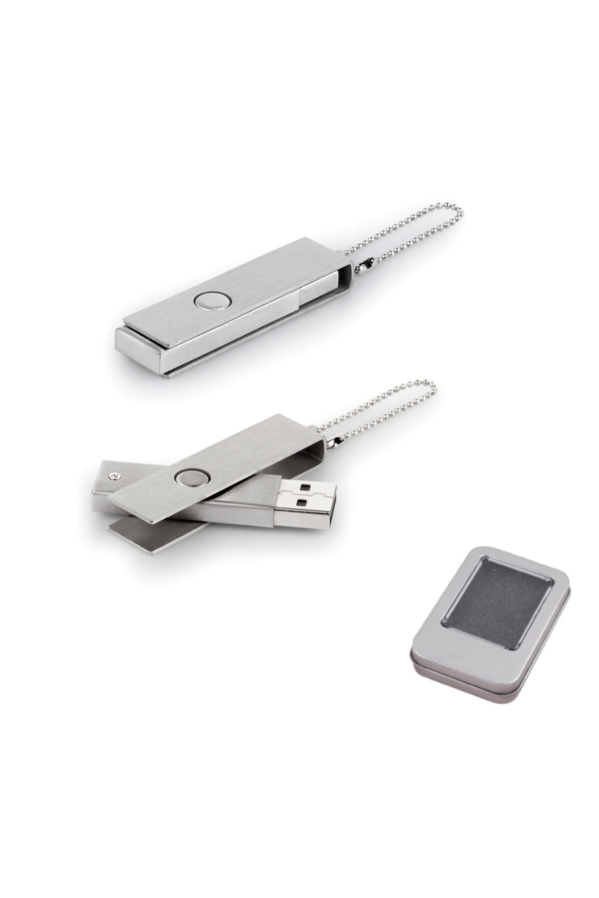 8 Gb Metal Anahtarlık Usb Bellek