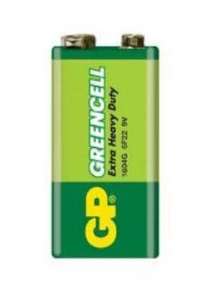 1604g-b Greencell Extra Güçlü 9 Volt Pil (9VOLT ÇİFT BAŞLI PİL) 490345764