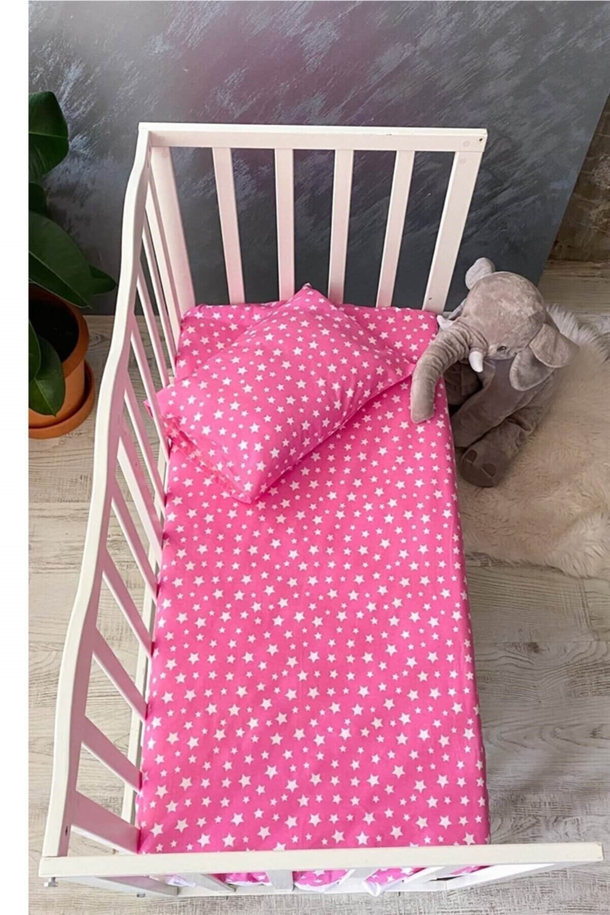 tiny plans Elastic Baby Sheet - Pillowcase Set 70x110 cm