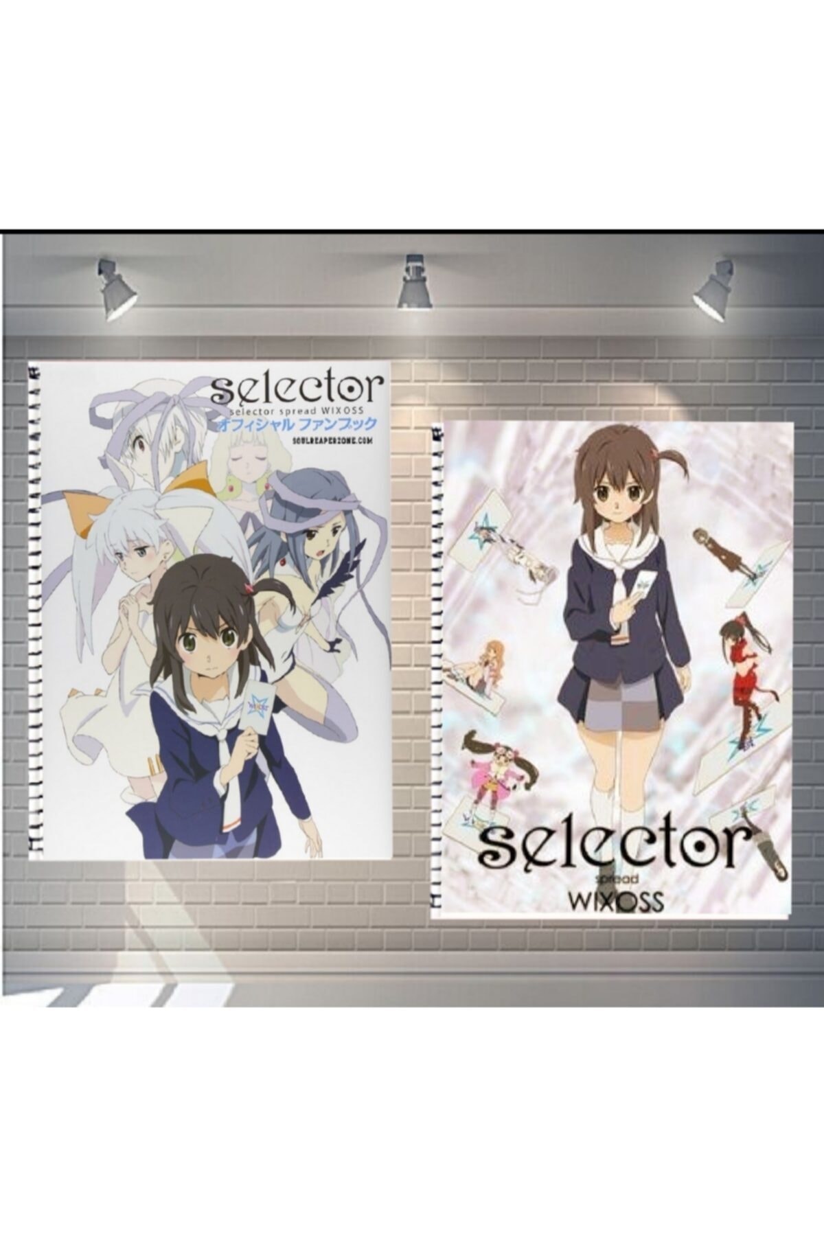 animeandyourworld Selector Infected Wixoss Anime Manga Ring Notebook 2  Pieces - Trendyol