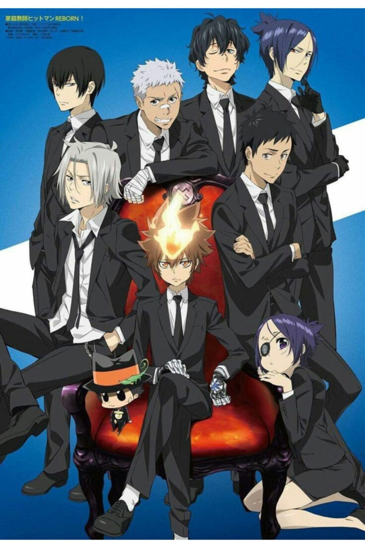 Animeandyourworld Katekyo Hitman Reborn Anime Defter 1 Adet Ozel Tasarim Boyutu 21 29 Cm Telli Cizgisiz Defter Fiyati Yorumlari Trendyol