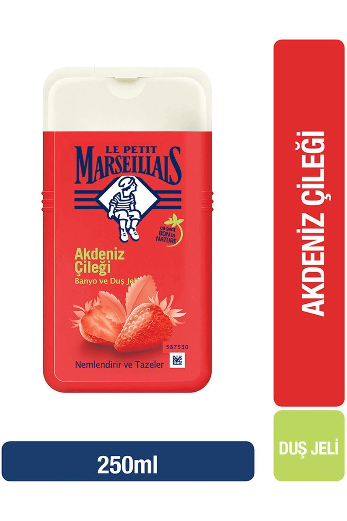 ژل دوش توت فرنگی مدیترانه ای 250 میلی لیتر Le Petit Marseillais