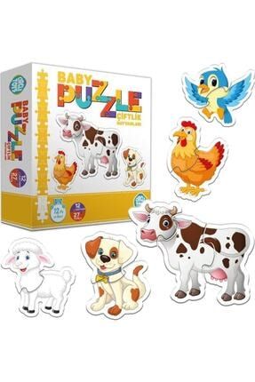 Circle Toys Baby Puzzle Çiftlik Hayvanları PRA-2146656-6810