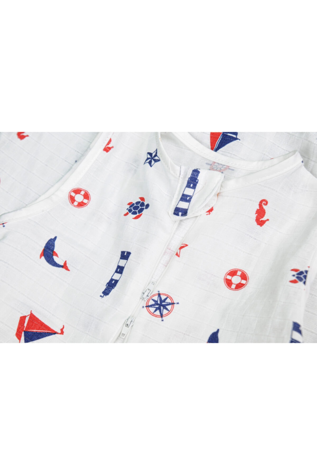 Enhitbaby Çocuk Bebek Yazlık Baharlık Uyku Tulumu Oeko-tex Sertifikalı Müslin 0,5 Tog fotoğrafı 4 (önizleme)