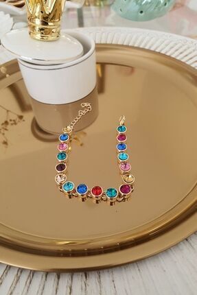 Renkli Büyük Boy Suyolu Bileklik TB21-1356