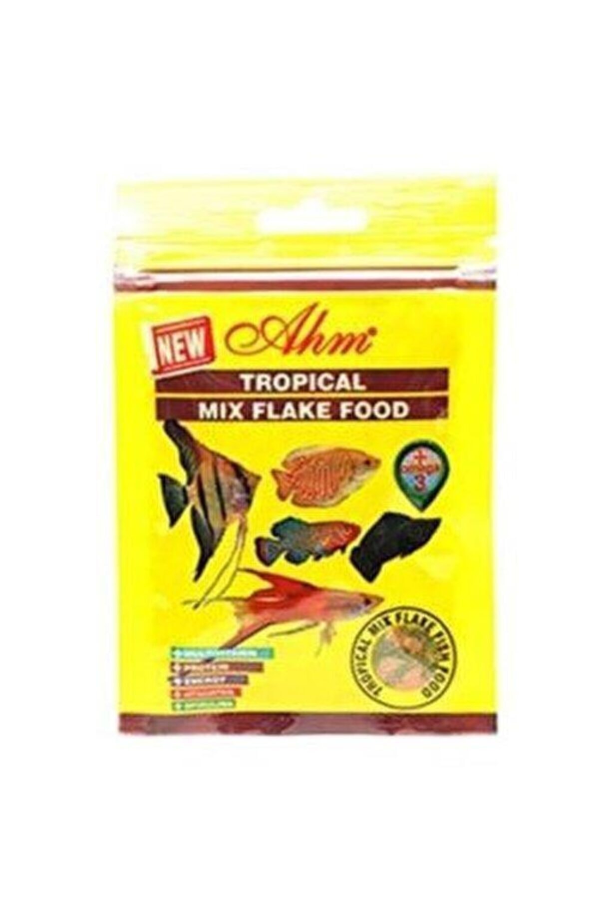 Ahm Tropical Mix Flake Food Balık Yemi 15 Gr