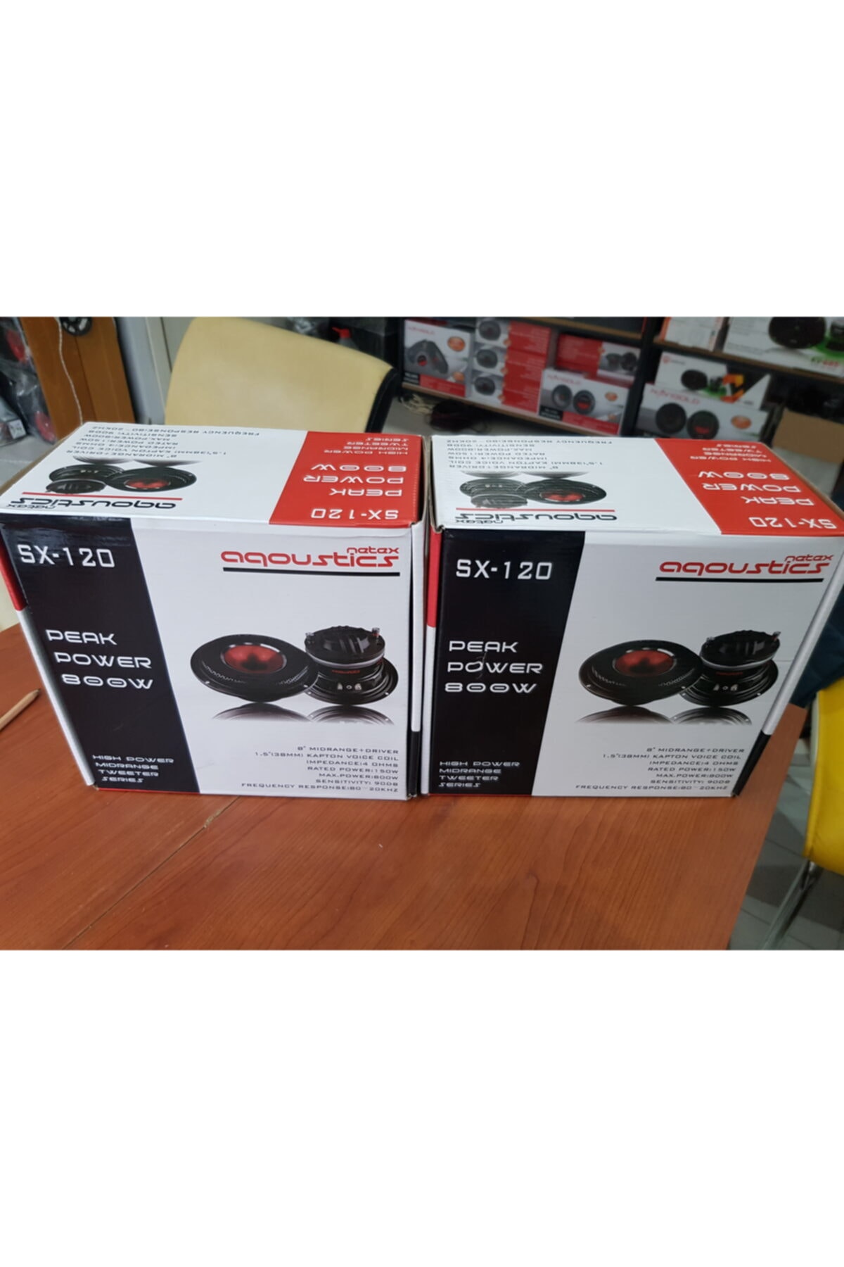 AQOUSTİCS 20 Cm 800 W 150 Rms Horn Tweeterli Midrange - Fiyatı