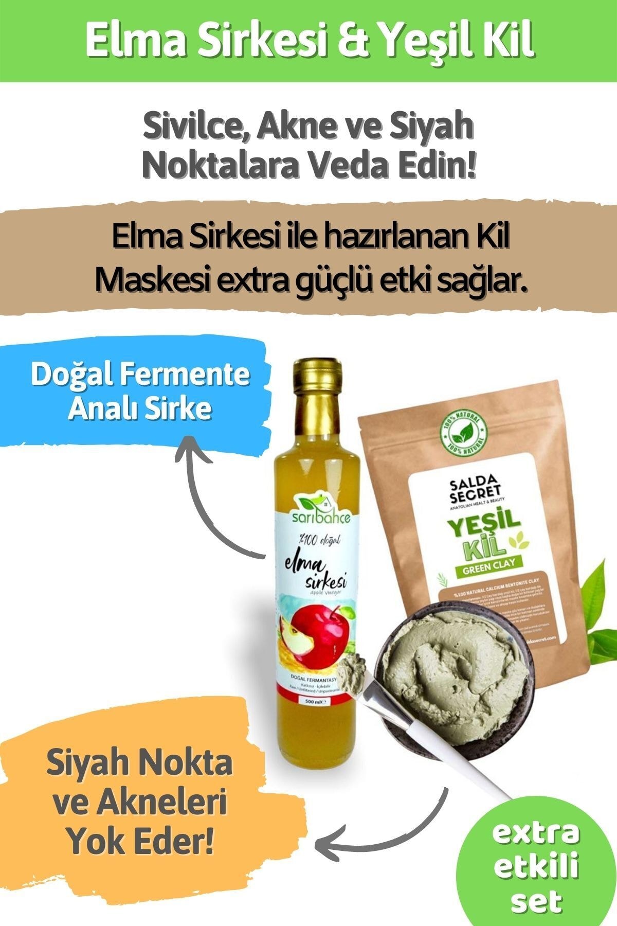 ماسک صورت   Salda Secret | SSYSLK500SBES اورجینال - تصویر 2