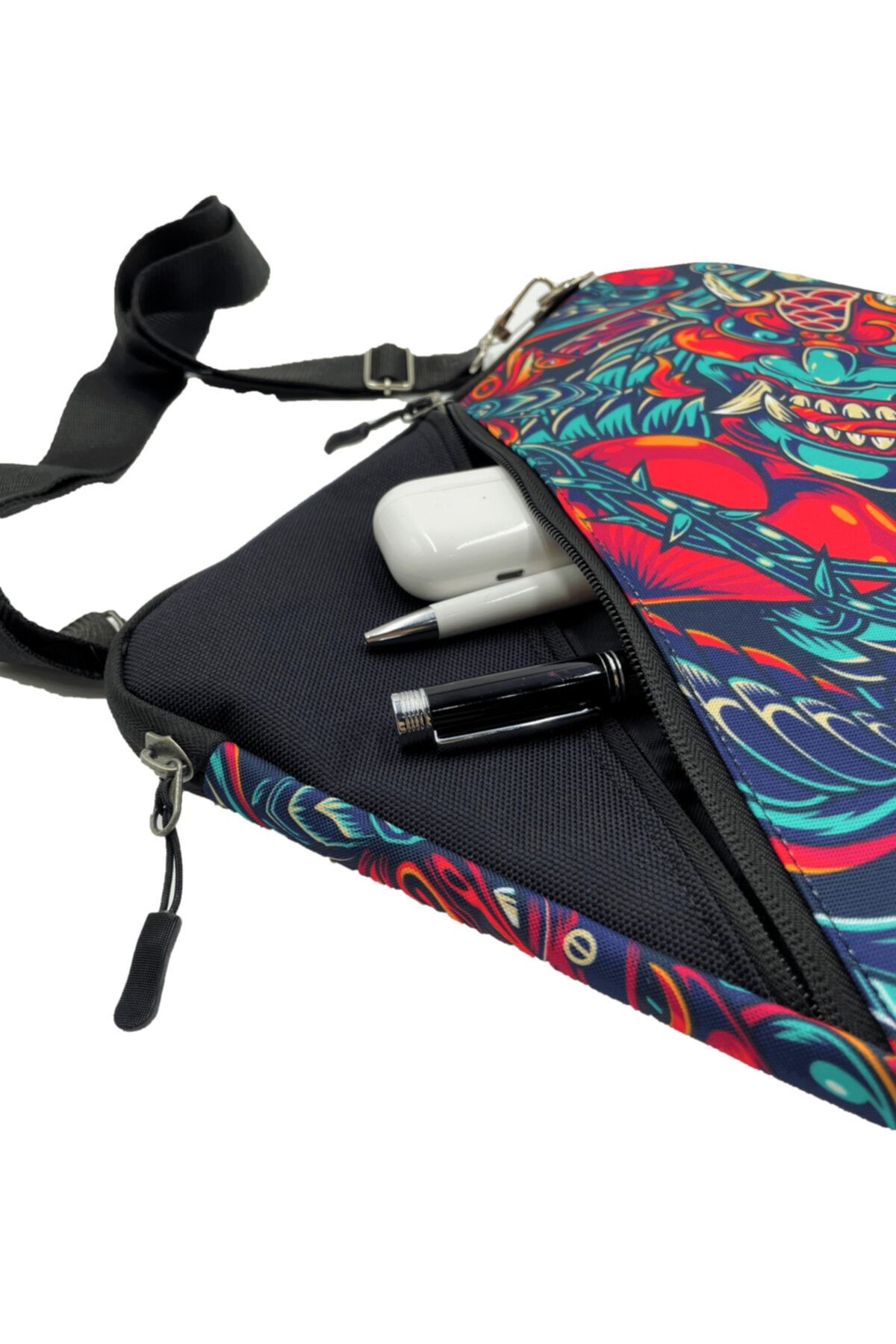 Differ-13-14'' Inch Mask Pattern Waterproof/hanging/laptop/macbook/notebook/document/case/bag 3