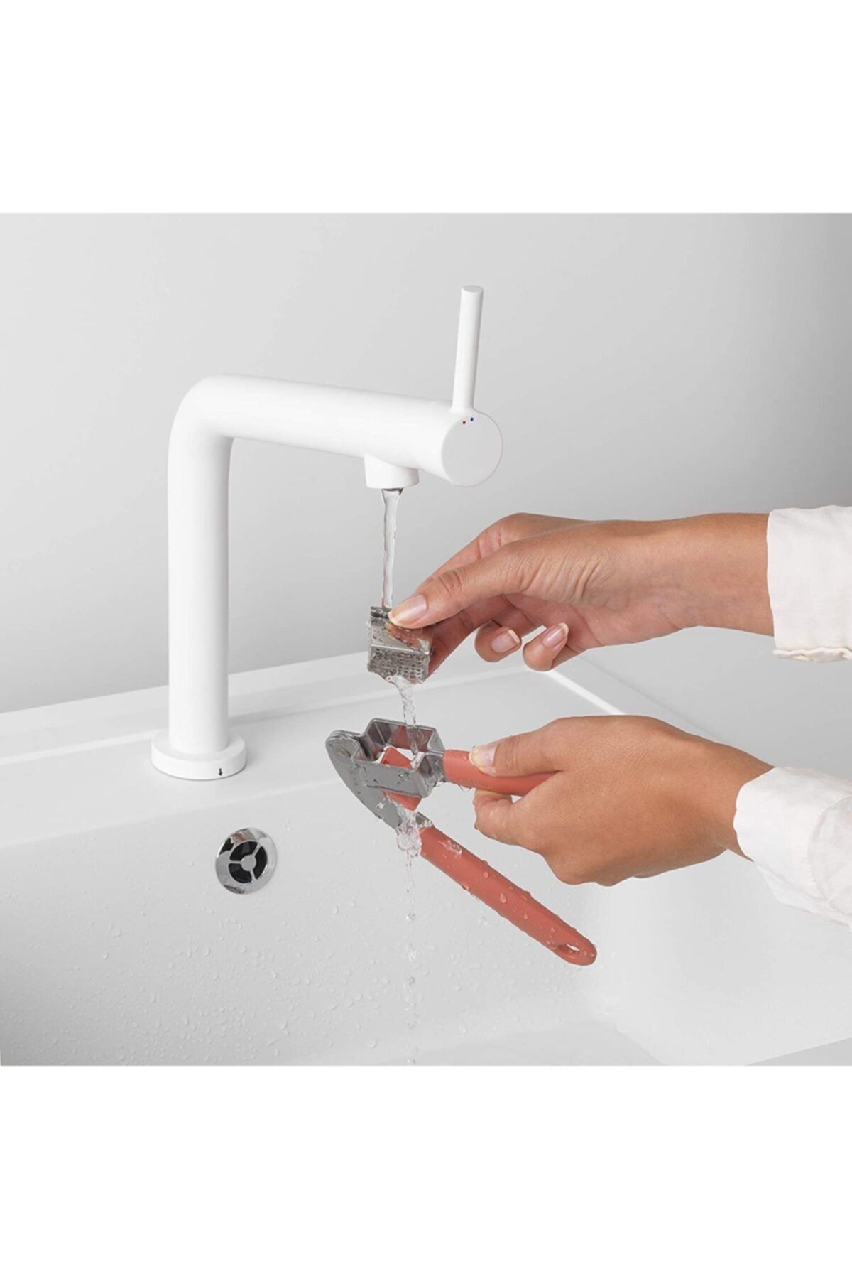 Brabantia-Brabantia Pink Garlic Crusher Evrekala 4