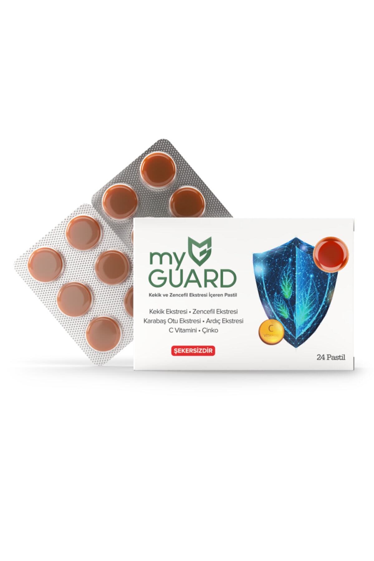 MyGuard Kekik Ve Zencefil Ekstresi Içeren Takviye Edici Pastil 24'lü.