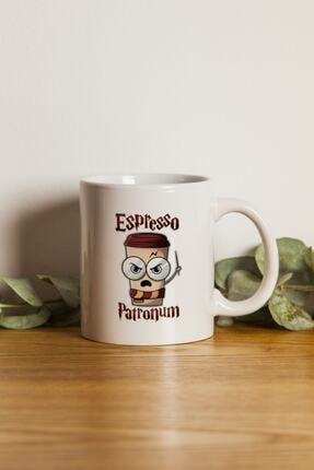 Porselen - Espresso Patronum Harry Potter Temalı Kupa Bardak Makinede Yıkanabilir 3928748922