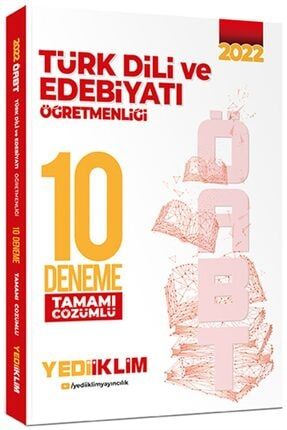 2022 Öabt Türk Dili Ve Edebiyatı Öğretmenliği Tamamı Çözümlü 10 Deneme 9786052899946