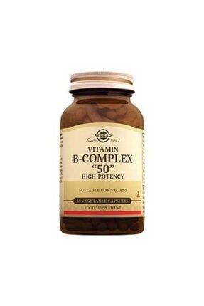 Vitamin B-complex 50 Mg 50 Kapsül 1586
