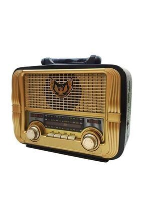 Radyo Nostalji Şarjlı Pilli Bluetooth Fm/usb/sd/aux Mg-806bt 3424523