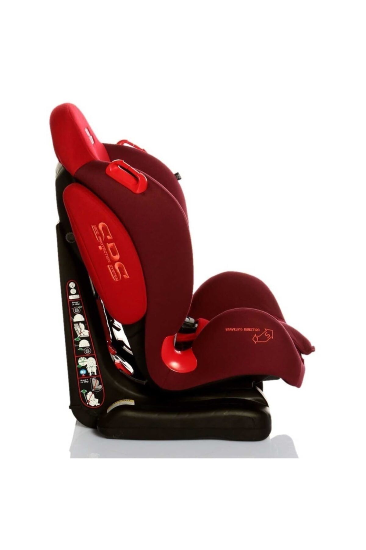 Srh Baby Plus Oto Koltuğu Puset Bebeği Taşımak Için Arabaya Oturtmak Arka Premium Storm Plus 9-25 Kg SN12128