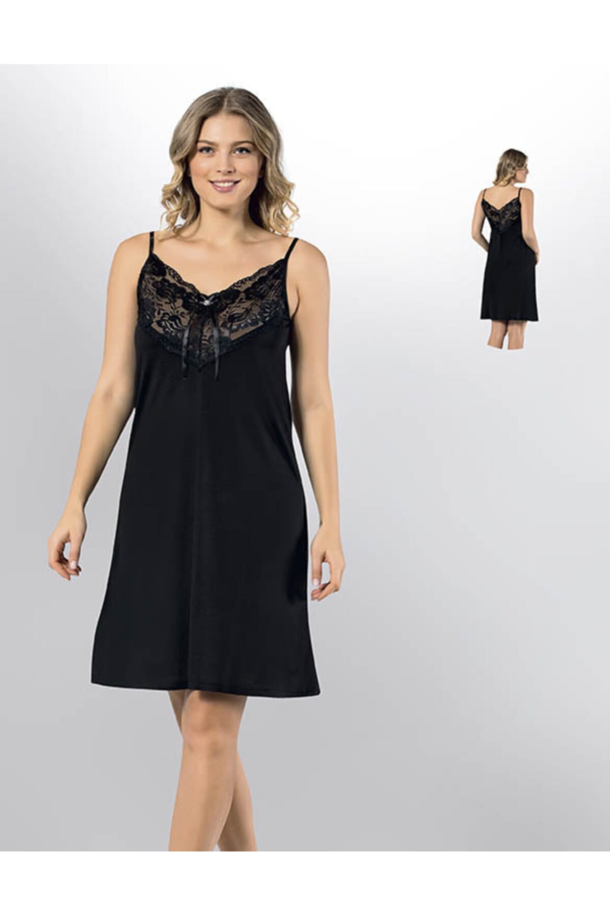 KOTA Paristrend Kadın Ip Askılı Gecelik