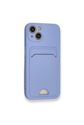 Iphone 13 Uyumlu Cardy Soft Delikli Kartlık Cepli Silikon Kapak FC2066