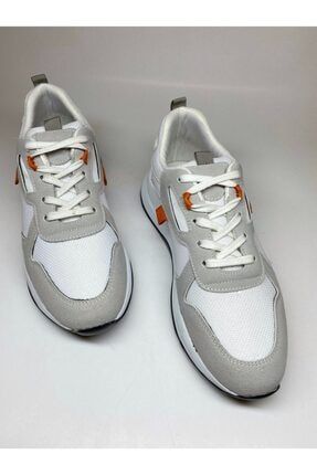 Beyaz - Günlük Erkek Sneaker Ayakkabısı Crc0004