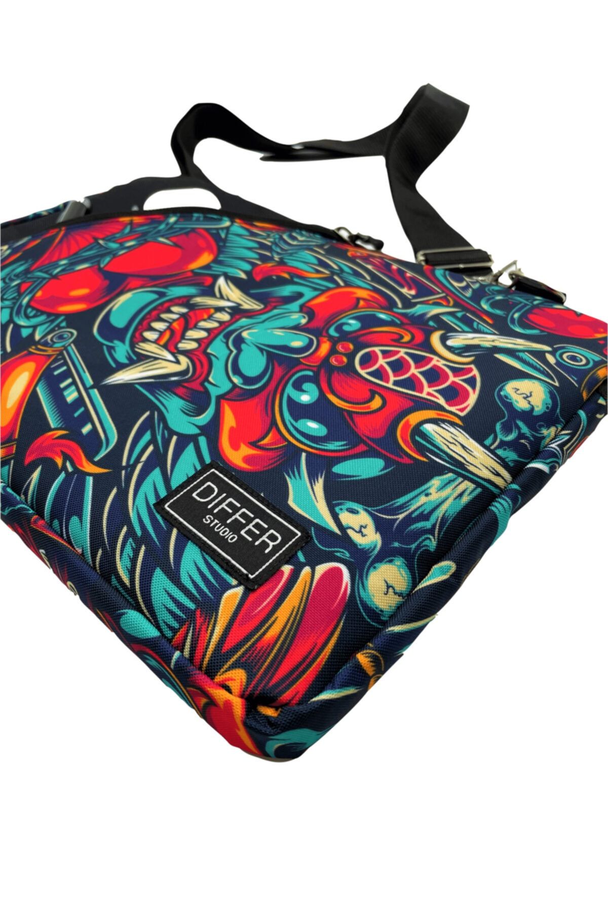 Differ-13-14'' Inch Mask Pattern Waterproof/hanging/laptop/macbook/notebook/document/case/bag 4