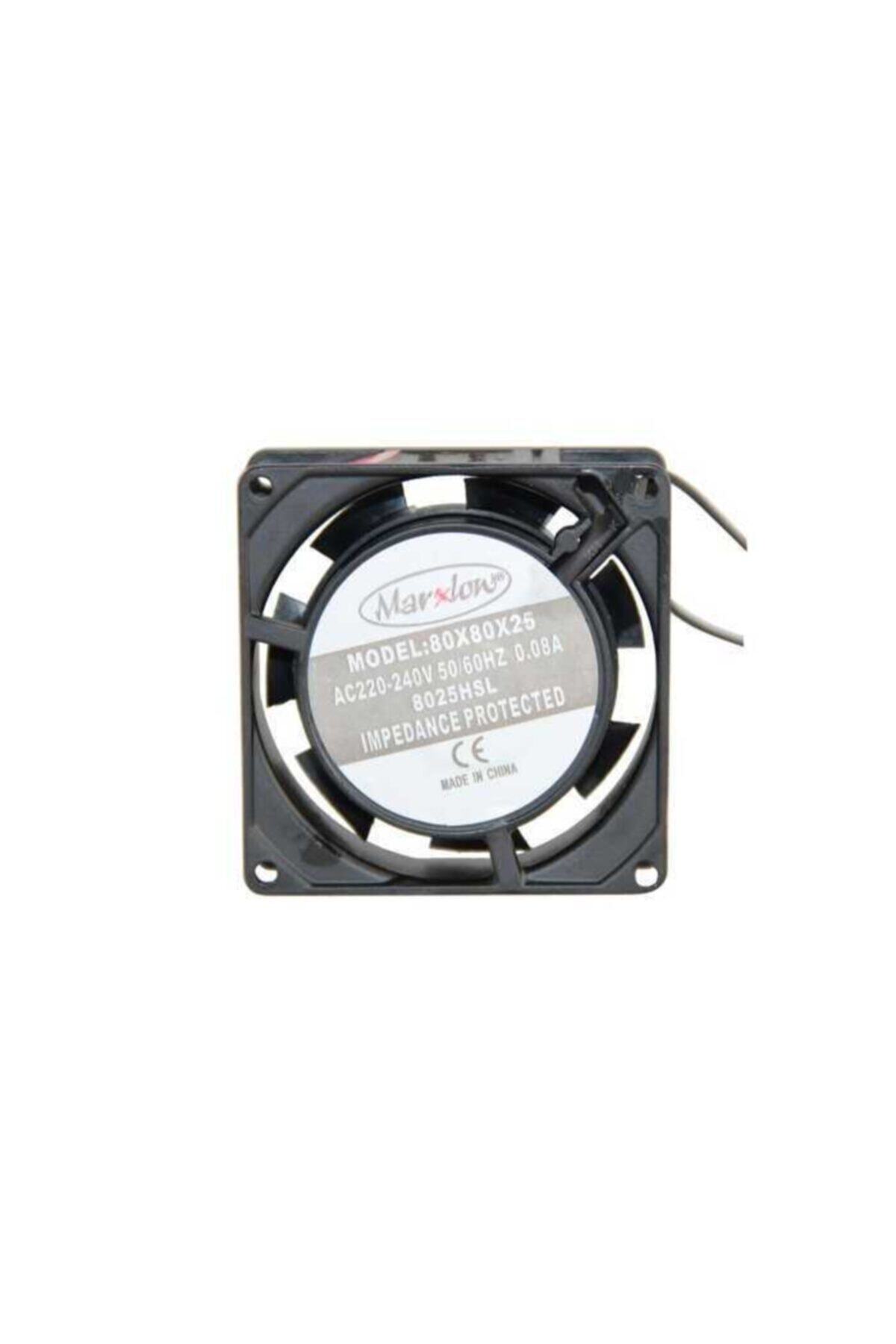 80x80x25 Ac 220v-240v Metal Kasa Fanı