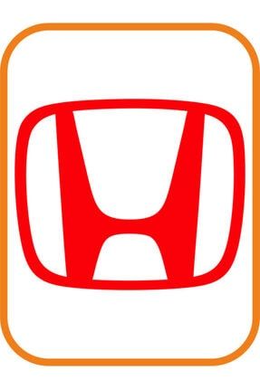 Honda Sunroof Cam Oto Sticker Büyük Boy 40x30 Cm Kırmızı H0064