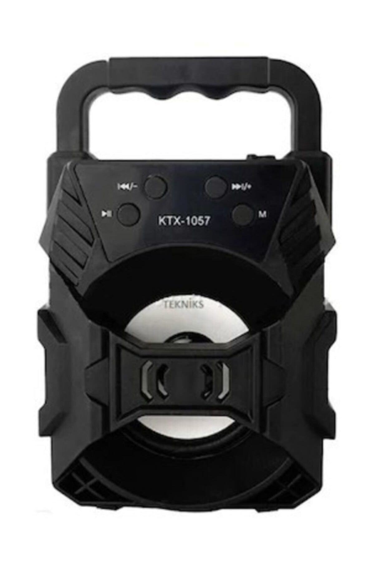Ktx-1057 Işıklı Bluetooth Hoparlör Ses Bombası Yüksek Ses