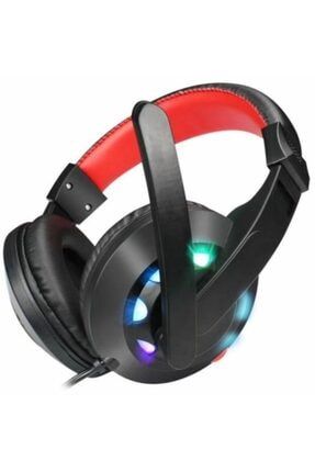 Led Işıklı Oyuncu Kulaklığı Gaming Headphones Ses Kontrolü Ps4 Playstation 4 Xbox Pc Uyumlu A65 gm 003