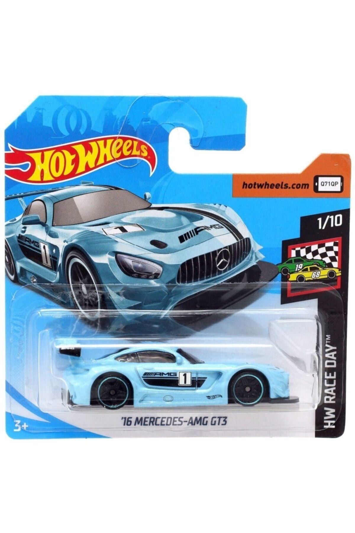 HOT WHEELS 16 Mercedes Benz Amg Class Gt3 1:64 Ölçek Hotwheels