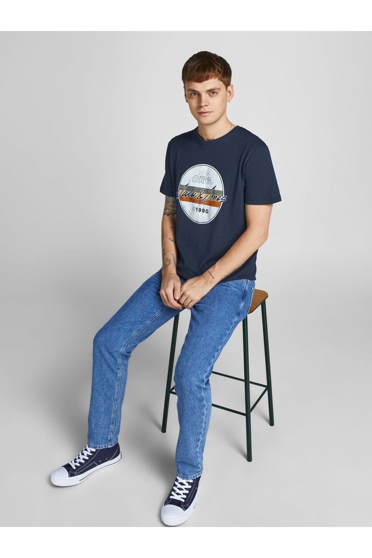 Jorbrady Tee Ss Crew Neck Sn 12205503