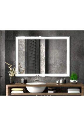 70x56 Ledli Ayna Banyo Aynası Içten Işıklı Ayna 80*60 Cm GLM033
