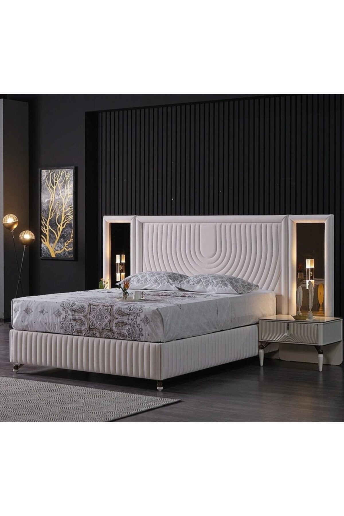 Semco Led Aydınlatma Altın Renk Kaplamalı Infınıty Duvar Aplik - Fiyatı ...