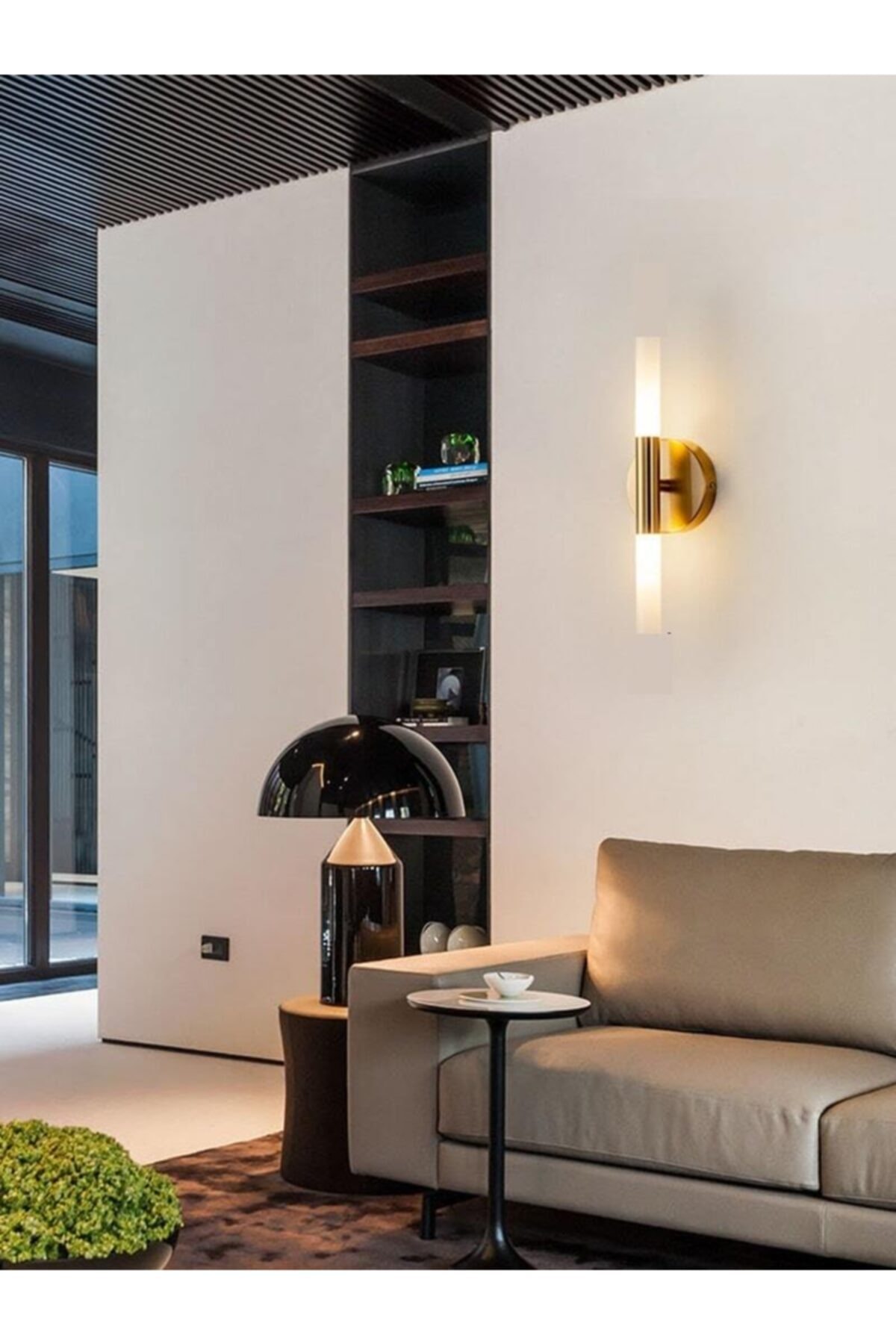 Semco Led Aydınlatma Altın Renk Kaplamalı Infınıty Duvar Aplik - Fiyatı ...