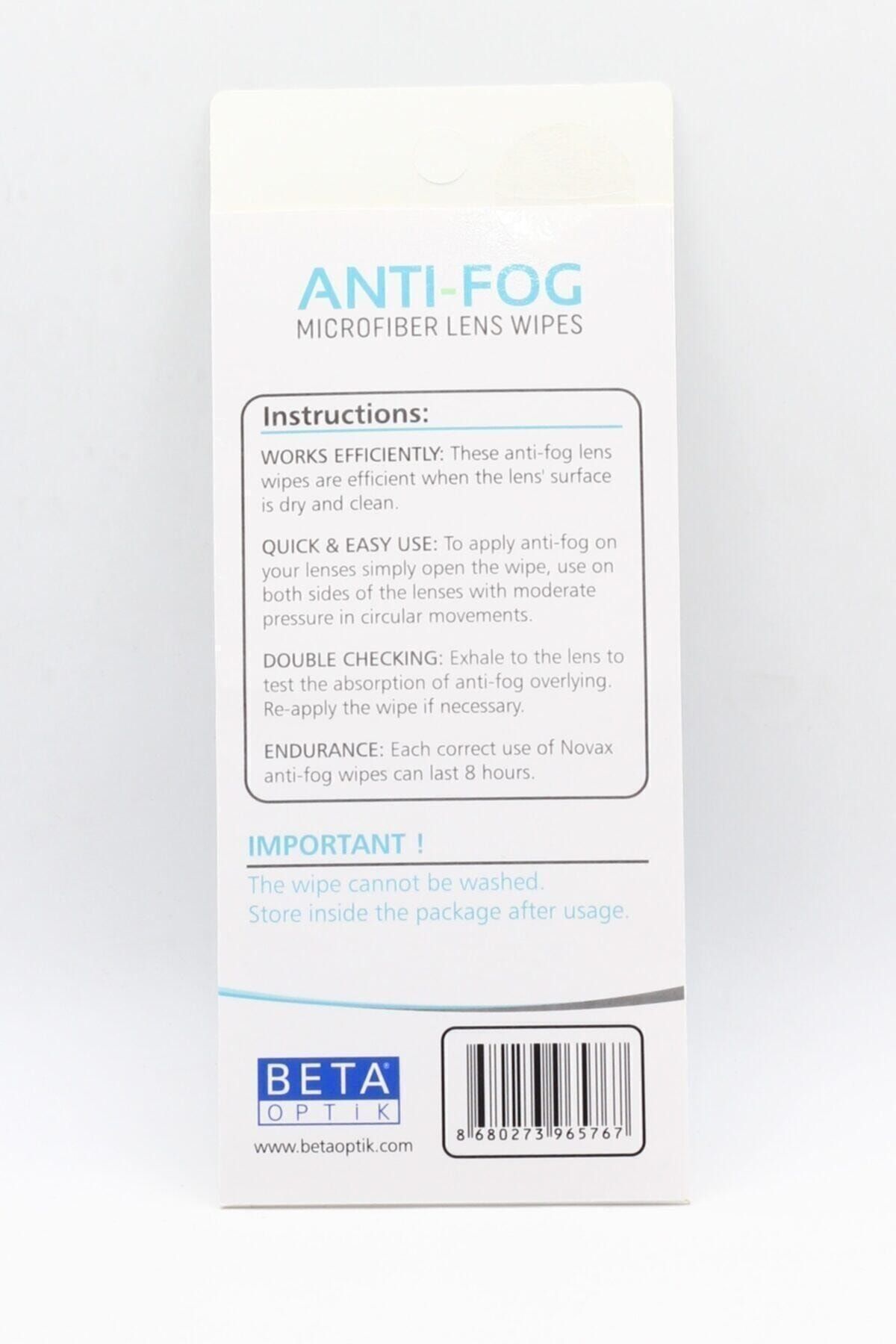 Novax-Anti-fog Anti-Fog Glasses Wiping Cloth Gray 2