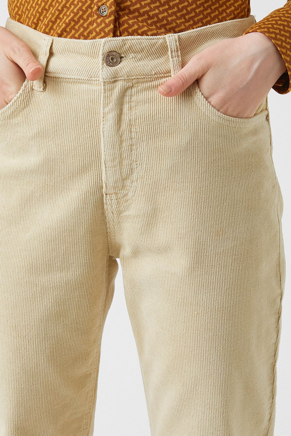 Koton-Women's Stone Jeans 2WAL40039MW 5