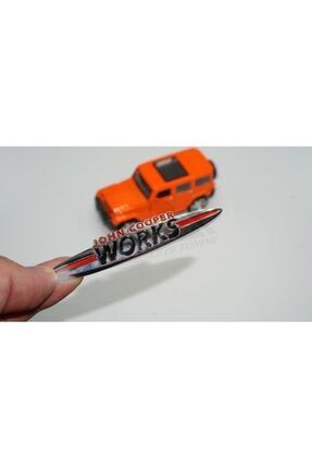 Mini Cooper John Cooper Works Ön Panjur Vidalı Krom Metal 3d Yazı Logo Arma DK00002414