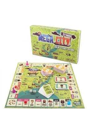Monopoly Mega City Emlak Ticaret Oyunu Zeka Eğitici Oyunlar Aile Kutu Oyunu 2 - 6 Kişilik Oyun Star Megacity Oyun