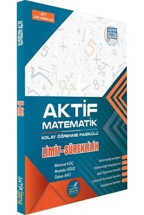 Aktif Öğrenme Yayınları Ayt Limit Ve Süreklilik Kolay Öğrenme Fasikülü 311452