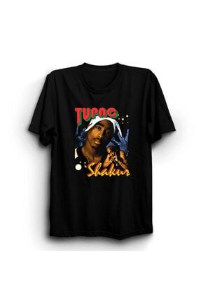 Tupac Shakur Baskılı T-shirt TT-BT18700