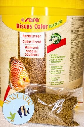 Discus Color Nature %4 Krill Yüksek Protein Ve Astaxanthin Içeren 50 Gr Yem SDN2