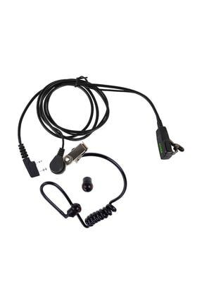 Siyah Akustik Tüp Hortum Kulaklık Mikrofon Seti Telsiz Kulaklığı Uv-88 SİYAHAKUSTİK016