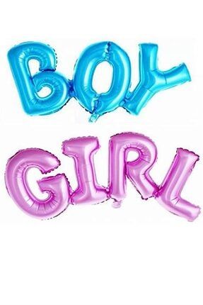 Cinsiyet Partisi Boy Girl Folyo Balon Set PF8498