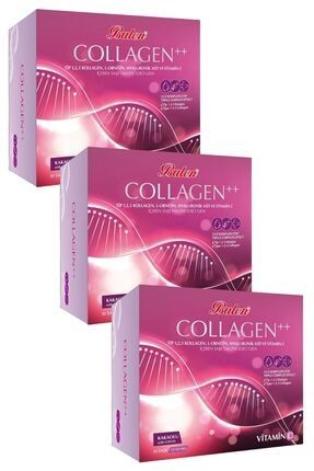Collagen Tip 1,2,3 L-ornitin Hyaluronik Asit C Vitamini 30 Şase 12100mg X 3 Adet 1600.3