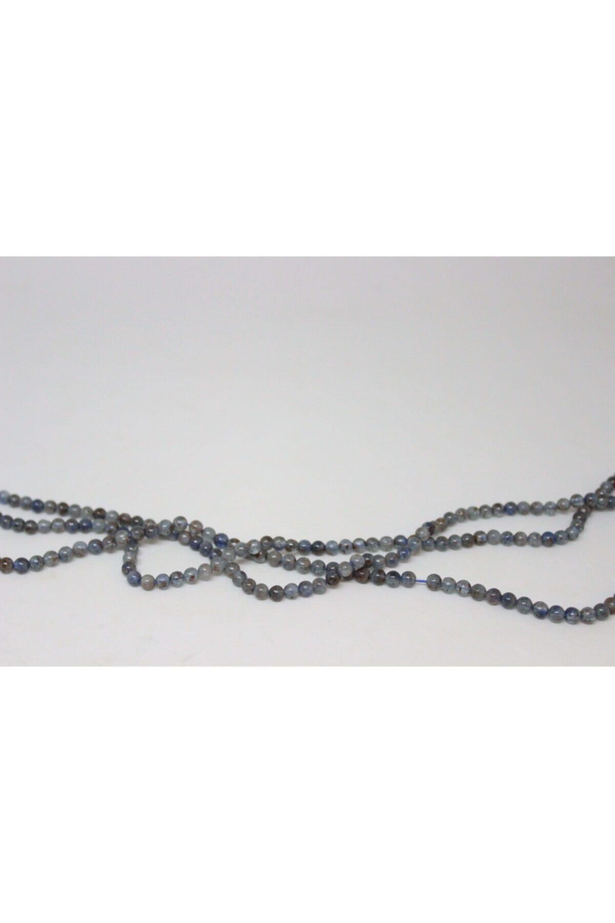 Yasamtohumu-Kyanite Stone 4mm/3 Pieces 4