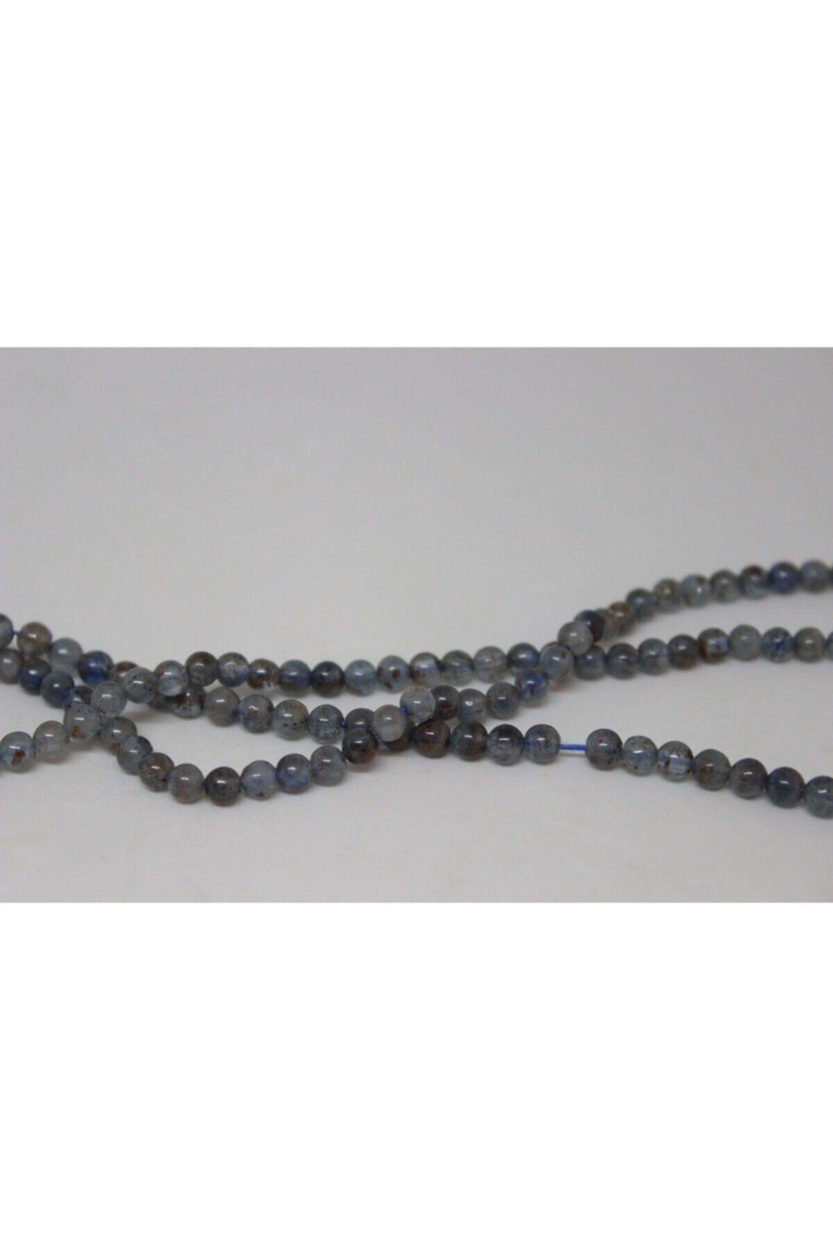 Yasamtohumu-Kyanite Stone 4mm/3 Pieces 5