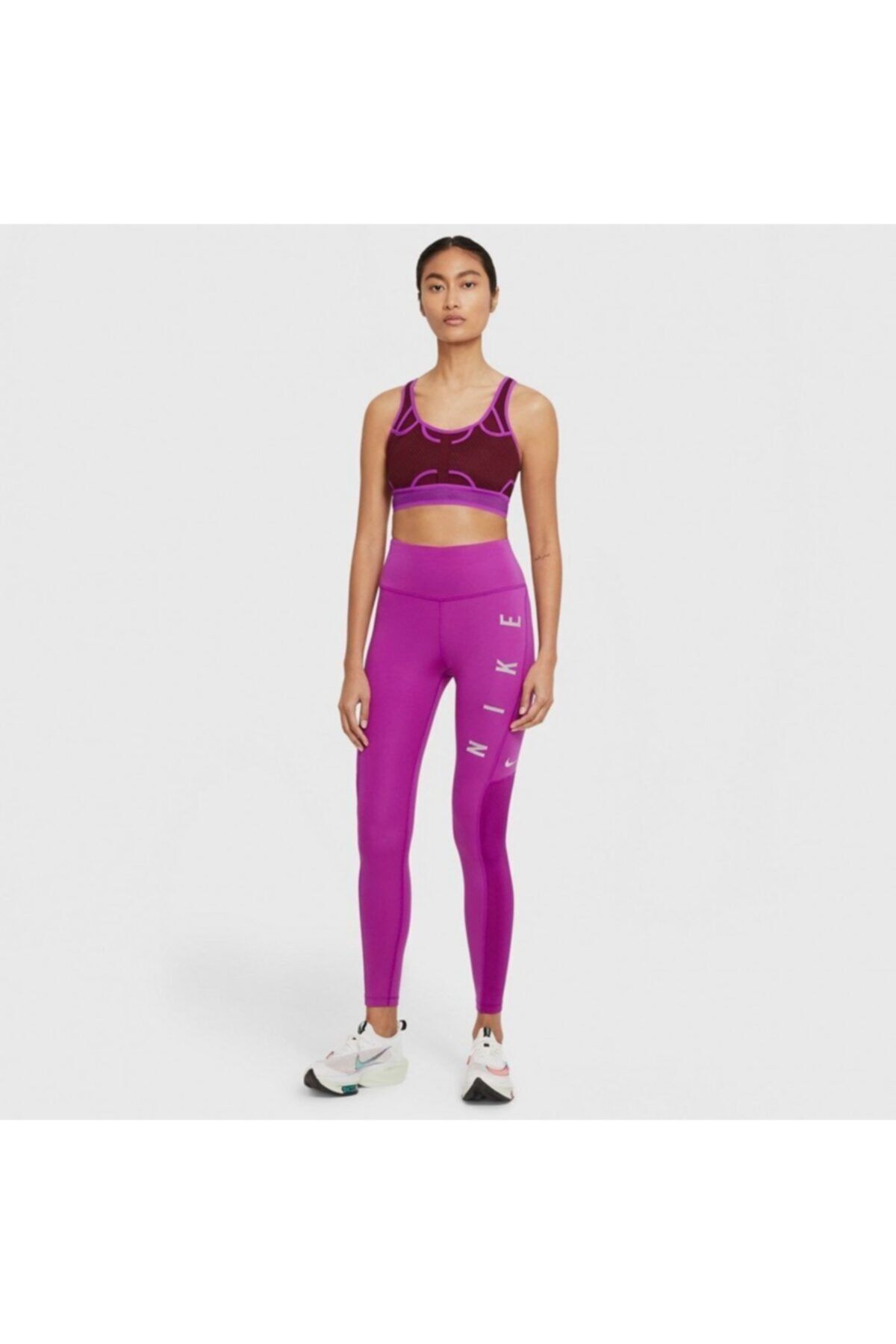 Nike Leggings - Purple - Trendyol