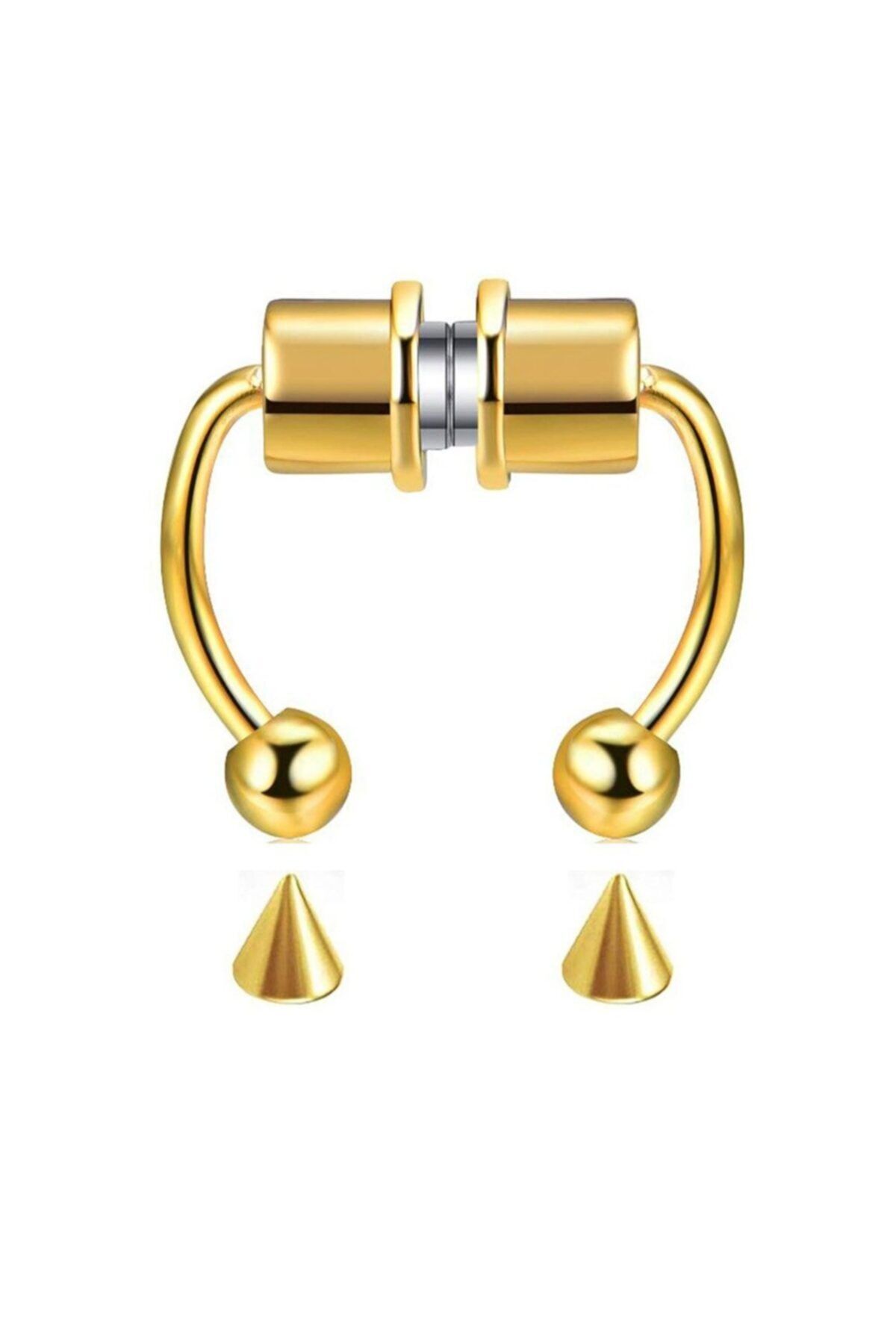 Fake clearance septum gold