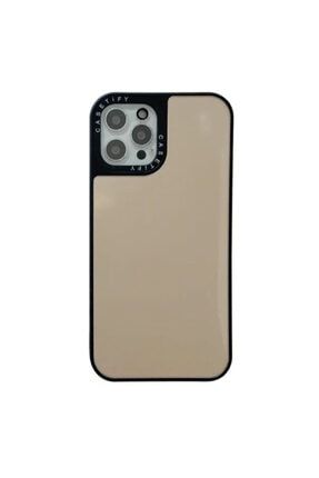 Iphone 13 Casetify Gold Aynalı Kılıf TKA1335