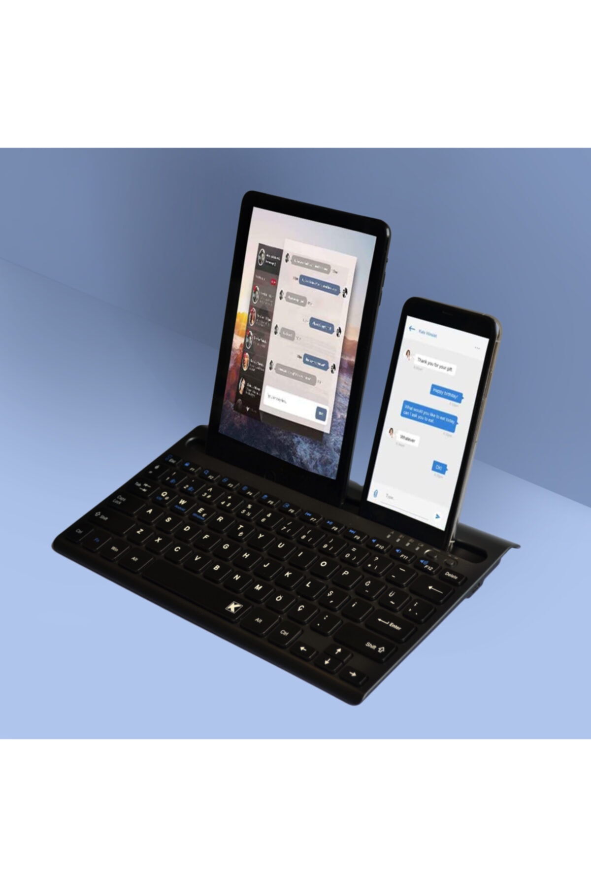 kagito Kgt 8400 Kablosuz Bluetooth Türkçe Klavye - Fiyatı, Yorumları