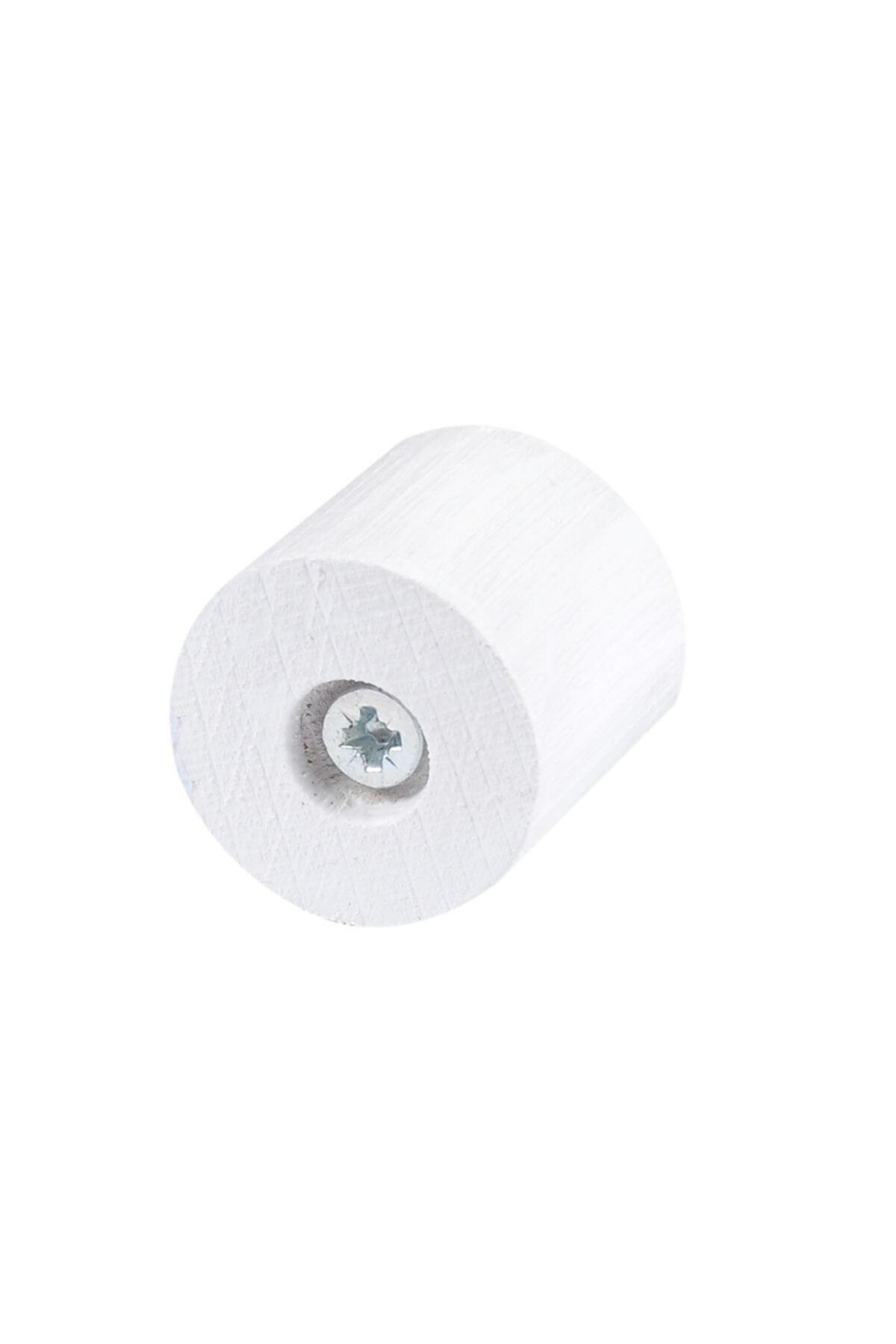 Masa Sandalye Mobilya Koltuk Ayak Yükseltici 6'lı Boy 25 mm Çap 25 mm Beyaz